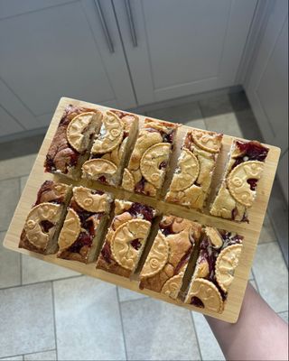 A Tray of Jammy Dodger
Blondies